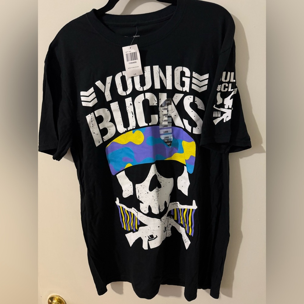 Young Bucks Bullet Club Shirt NJPW